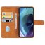 9D SKLO + PÚZDRO 2v1 pre Motorola Moto G71 5G - Knižkové Solid hnedé