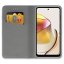 9D SKLO + PUZDRO 2v1 pre Motorola Moto G73 5G - Knižkové MAGNET zlaté