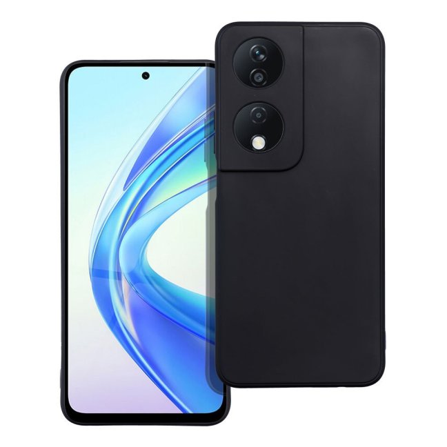 Silikónový zadný kryt pre Honor X7b - čierny