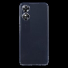TRANSPARENTNÝ Silikónový obal pre OPPO A17 - priesvitný