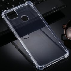 TRANSPARENTNÝ Silikónový obal pre Xiaomi Redmi 9C - priesvitný