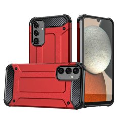 HYBRID ARMOR Tvrdený kryt na Samsung Galaxy A34 5G - červený