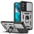 SLIDING ARMOR Tvrdený kryt pre Motorola Moto G52 / G82 5G - sivý