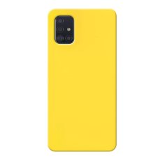 SNAPY silikónový obal na Samsung Galaxy A51 - žltý