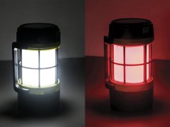 Turistické led solárne kempingové svetlo batérie