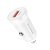 Borofone BZ18 Auto nabíjačka s jedným USB portom a QC3.0 (biela)