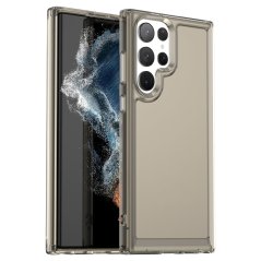 CANDY Zadný obal pre Samsung Galaxy S23 Ultra 5G - sivý