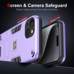 HOLDER ARMOR Tvrdený kryt pre Apple iPhone 13 - fialový