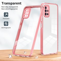 FRAME Zadný kryt pre Samsung Galaxy A71 - ružový