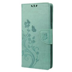 BUTTERFLY Knižkové puzdro pre OPPO A17 - zelené
