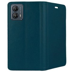9D SKLO + PUZDRO 2v1 pre Motorola Moto G53 5G - Knižkové SMART MAGNETIC zelené