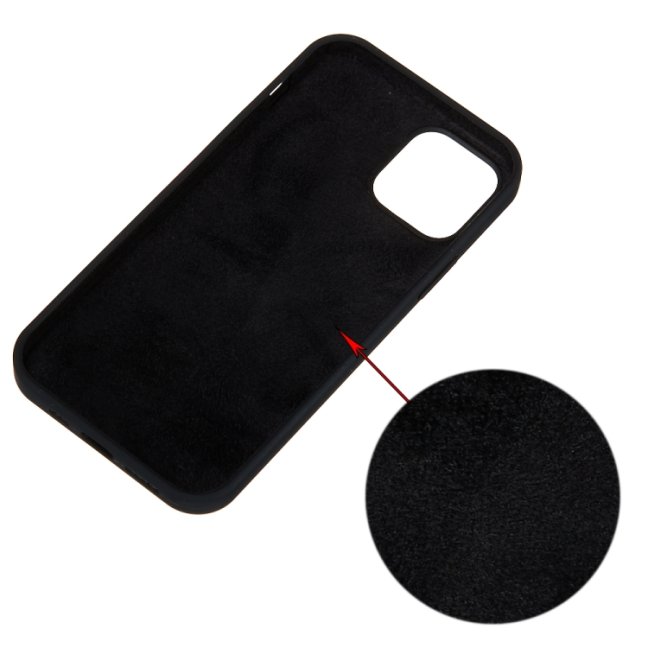 9D SKLO + PUZDRO 2v1 pre Apple iPhone 14 Plus - Silikónové čierne