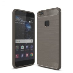 Silikonový obal na Huawei P10 Lite Carbon sivé