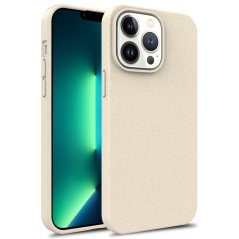 Zadný ochranný kryt pre iPhone 15 - Silikónový ECO biely