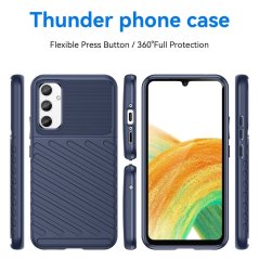 THUNDER Ochranný kryt pre Samsung Galaxy A34 5G - modrý