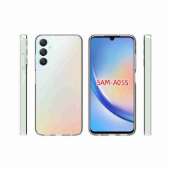 TRANSPARENTNÝ Silikónový obal pre Samsung Galaxy A05S - priesvitný