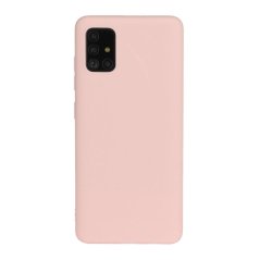 MATT Silikónový obal pre Samsung Galaxy A71 - ružový