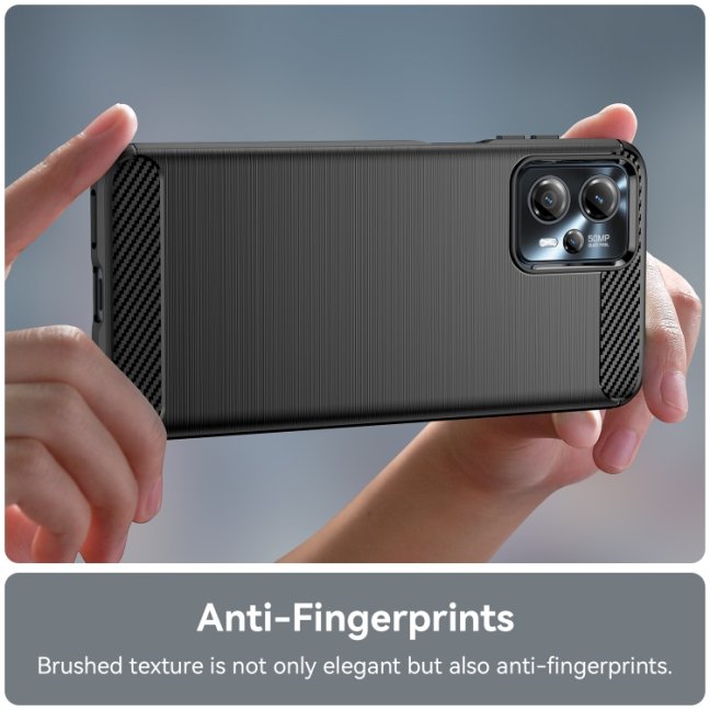 9D SKLO + PUZDRO 2v1 pre Motorola Moto G23 / G13 - CARBON čierne
