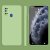 MATT Silikónový obal pre Samsung Galaxy A21s - zelený