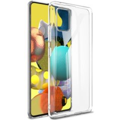 TRANSPARENTNÝ Silikónový Zadný kryt pre Samsung Galaxy A71 - 2.0mm