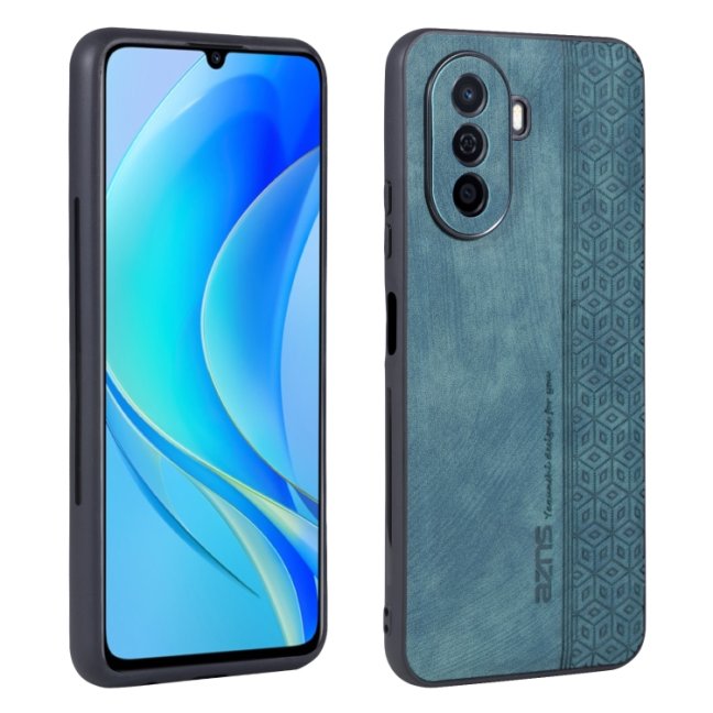9D SKLO + PUZDRO 2v1 pre Huawei Nova Y70 - Emboosed zelený