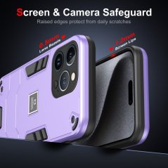 HOLDER ARMOR Tvrdený kryt pre Apple iPhone 13 Pro - fialový