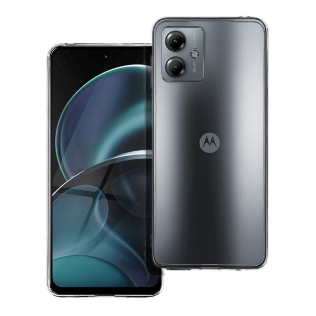 2.00mm Transparentný Zadný kryt pre Motorola Moto G14 - priesvitný