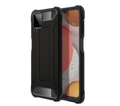 HYBRID ARMOR Tvrdený kryt na Samsung Galaxy A12 - čierny