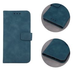 SKLO + PUZDRO 2v1 pre Xiaomi Redmi 12C - Knižkové puzdro Velvet zelené