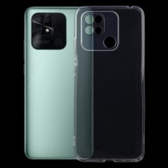 TRANSPARENTNÝ Silikónový obal pre Xiaomi Redmi 10C - priesvitný