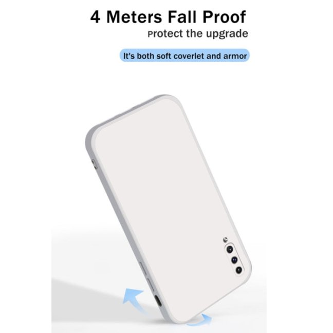 MATT Silikónový obal pre Samsung Galaxy A50 - modrý