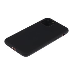 MATT Silikónový obal pre Apple iPhone 15 Pro - čierny