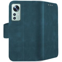 Knižkové puzdro na Xiaomi 12 5G / 12X 5G - Smart Velvet zelené