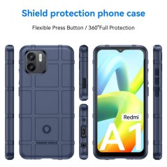 RUGGED Zadný kryt pre Xiaomi Redmi A1 / Redmi A2 - modrý