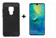 SKLO + PÚZDRO 2v1 pre HUAWEI Mate 20 Carbon