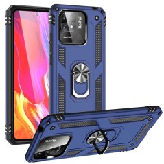 RING ARMOR Tvrdený kryt pre Xiaomi Redmi 10C - modrý