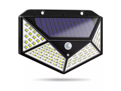 Solárna lampa 100 led so súmrakovým senzorom pohybu