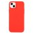 MATT Silikónový obal pre Apple iPhone 14 Plus - červený