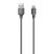 WK WDC-092 Micro USB Kábel - 3m 2.4A čierny