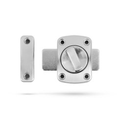 Zámok na kúpeľňové dvere – hliník - 65 x 55 x 24 mm