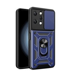 SLIDING ARMOR Tvrdený kryt pre Xiaomi Redmi 12 - modrý