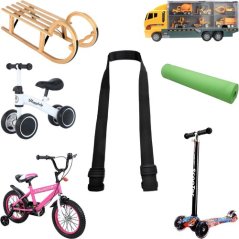 Balančný popruh na bicykel