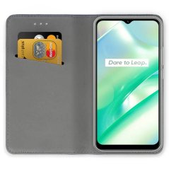 SKLO + PUZDRO 2v1 pre Xiaomi Redmi 12C - Knižkové puzdro MAGNETIC modré
