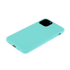 MATT Silikónový obal pre Apple iPhone 15 Pro - mentolový