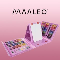 Maliarska sada 208 dielikov v kufríku