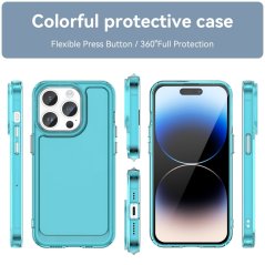 CANDY Zadný obal pre Apple iPhone 15 Pro - modrý