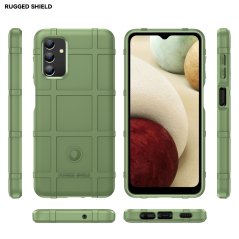 SKLO + PUZDRO 2v1 pre Samsung Galaxy A13 4G - Tvrdené COVERAGE zelené