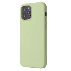 MATT Silikónový obal pre Apple iPhone 13 Pro - zelený