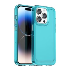 CANDY Zadný obal pre Apple iPhone 15 Pro - modrý