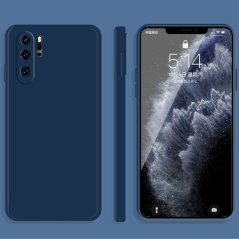 MATT Silikónový obal pre Huawei P30 Pro - modré